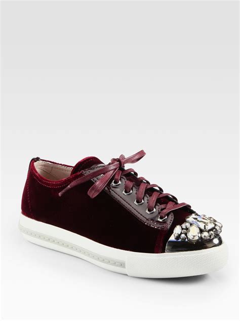 saks miu miu sneakers|Women's Miu Miu Designer Shoes .